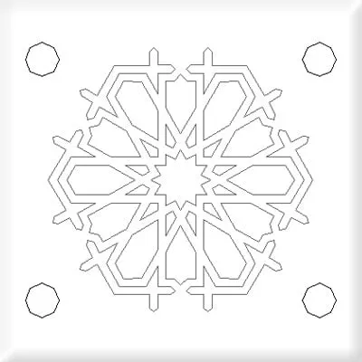 نقشة سقف فاخرة 15