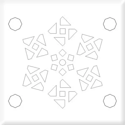 نقشة سقف فاخرة 8